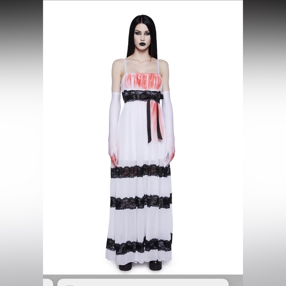 Jennifer’s Body Prom Halloween Costume Bloody Dress Dolls Kill
